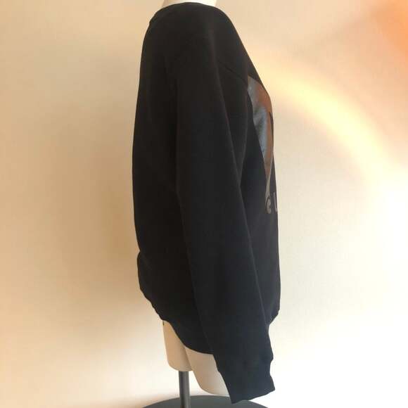 Black Nom De Guerre Mens Sweater - Picture 4 of 7